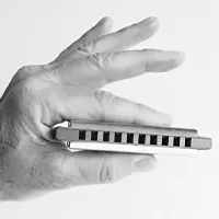 Как держать губную гармошку